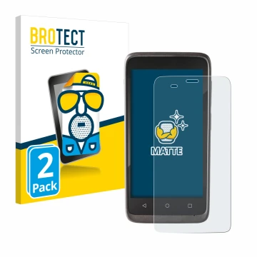 Vorderseite einer Produktverpackung mit dem Markenlogo BROTECT. Daneben ist das Gerät Honeywell ScanPal EDA51 mit dem zugehöri