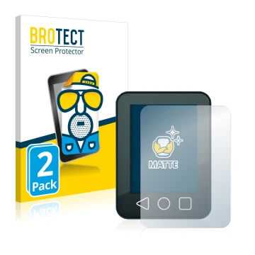 Vorderseite einer Produktverpackung mit dem Markenlogo BROTECT. Daneben ist das Gerät Neodrives neoMMI Z20c mit dem zugehörige