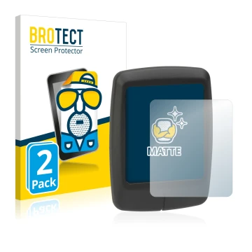 Vorderseite einer Produktverpackung mit dem Markenlogo BROTECT. Daneben ist das Gerät Specialized Turbo Connect Display mit de
