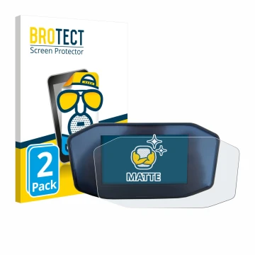 Vorderseite einer Produktverpackung mit dem Markenlogo BROTECT. Daneben ist das Gerät KTM 1290 Super Duke R mit dem zugehörige