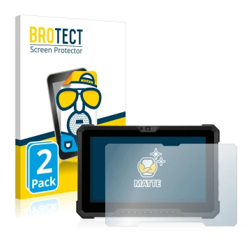 Vorderseite einer Produktverpackung mit dem Markenlogo BROTECT. Daneben ist das Gerät Dell Latitude 7220EX Rugged Extreme mit 