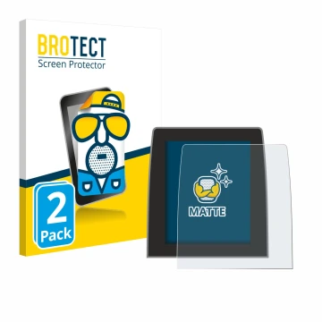Vorderseite einer Produktverpackung mit dem Markenlogo BROTECT. Daneben ist das Gerät Renault Clio 5 2020 Easy Link 9.3