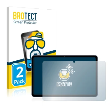 Vorderseite einer Produktverpackung mit dem Markenlogo BROTECT. Daneben ist das Gerät Huawei MatePad 10.4 mit dem zugehörigen 