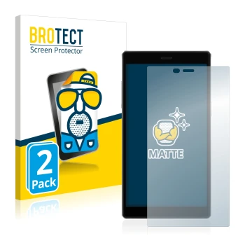 Vorderseite einer Produktverpackung mit dem Markenlogo BROTECT. Daneben ist das Gerät GlocalMe G4 Pro mit dem zugehörigen Disp