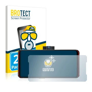 Vorderseite einer Produktverpackung mit dem Markenlogo BROTECT. Daneben ist das Gerät Lenovo Legion Duel mit dem zugehörigen D