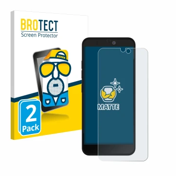 Vorderseite einer Produktverpackung mit dem Markenlogo BROTECT. Daneben ist das Gerät Fairphone 3 Plus mit dem zugehörigen Dis