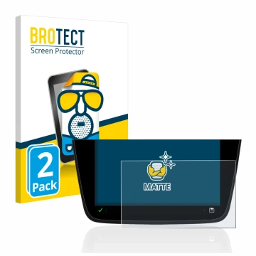Vorderseite einer Produktverpackung mit dem Markenlogo BROTECT. Daneben ist das Gerät Opel Corsa F MY20 2020 Multimedia Navi 7