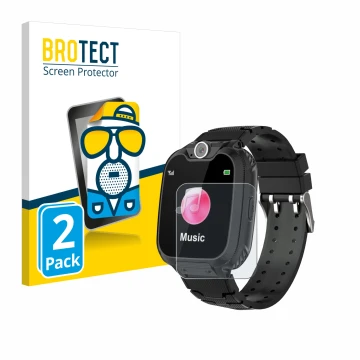 Vorderseite einer Produktverpackung mit dem Markenlogo BROTECT. Daneben ist das Gerät Auburet ETX001 mit dem zugehörigen Displ