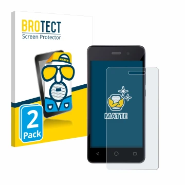 Vorderseite einer Produktverpackung mit dem Markenlogo BROTECT. Daneben ist das Gerät Omnipod Dash mit dem zugehörigen Display