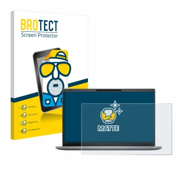 Vorderseite einer Produktverpackung mit dem Markenlogo BROTECT. Daneben ist das Gerät Dell Latitude 7420 Non-Touch mit dem zug