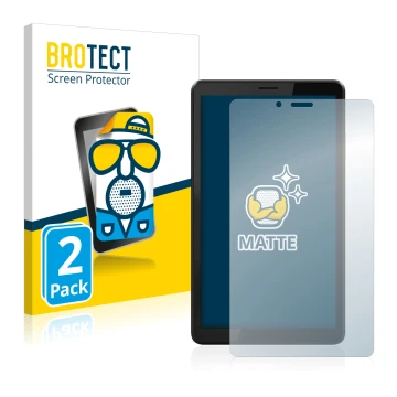 Vorderseite einer Produktverpackung mit dem Markenlogo BROTECT. Daneben ist das Gerät Lenovo Tab M7 (3. Gen.) mit dem zugehöri