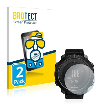 Vorderseite einer Produktverpackung mit dem Markenlogo BROTECT. Daneben ist das Gerät Explopur North Edge Apache mit dem zugeh
