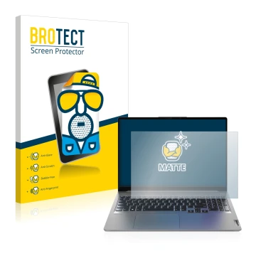 Vorderseite einer Produktverpackung mit dem Markenlogo BROTECT. Daneben ist das Gerät Lenovo IdeaPad 5 Pro 16