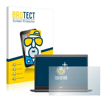 Vorderseite einer Produktverpackung mit dem Markenlogo BROTECT. Daneben ist das Gerät Dell Latitude 3510 mit dem zugehörigen D