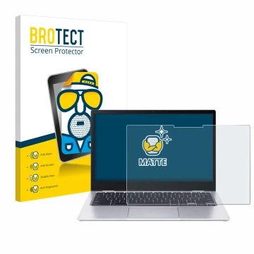 Vorderseite einer Produktverpackung mit dem Markenlogo BROTECT. Daneben ist das Gerät Acer Chromebook Spin 513 CP513-1H-S72Y m