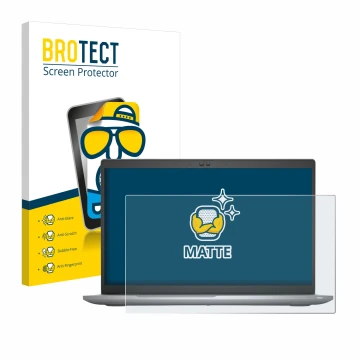 Vorderseite einer Produktverpackung mit dem Markenlogo BROTECT. Daneben ist das Gerät Dell Latitude 5520 mit dem zugehörigen D