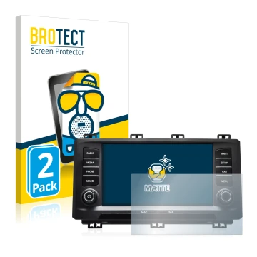 Vorderseite einer Produktverpackung mit dem Markenlogo BROTECT. Daneben ist das Gerät Seat Ateca 2017 mit dem zugehörigen Disp