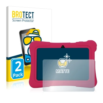 Vorderseite einer Produktverpackung mit dem Markenlogo BROTECT. Daneben ist das Gerät Pritom K7 mit dem zugehörigen Displaysch
