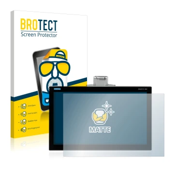 Vorderseite einer Produktverpackung mit dem Markenlogo BROTECT. Daneben ist das Gerät Siemens Simatic HMI TP1200 Comfort Pro m