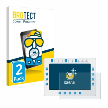Vorderseite einer Produktverpackung mit dem Markenlogo BROTECT. Daneben ist das Gerät Megasat HD7 Combo mit dem zugehörigen Di