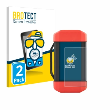 Vorderseite einer Produktverpackung mit dem Markenlogo BROTECT. Daneben ist das Gerät Launch SRDs SmartLink mit dem zugehörige