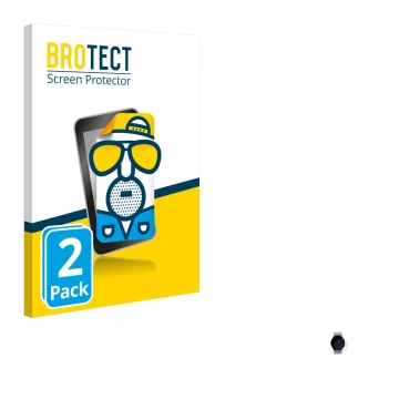 Vorderseite einer Produktverpackung mit dem Markenlogo BROTECT. Daneben ist das Gerät Samsung Galaxy Watch 5 (40mm) mit dem zu