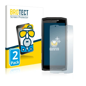 Vorderseite einer Produktverpackung mit dem Markenlogo BROTECT. Daneben ist das Gerät Crosscall Core-X5 mit dem zugehörigen Di