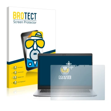 Vorderseite einer Produktverpackung mit dem Markenlogo BROTECT. Daneben ist das Gerät Dell Latitude 5320 2-in-1 Touch mit dem 