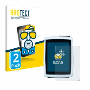 Vorderseite einer Produktverpackung mit dem Markenlogo BROTECT. Daneben ist das Gerät Sigma BC 12.0 WL mit dem zugehörigen Dis