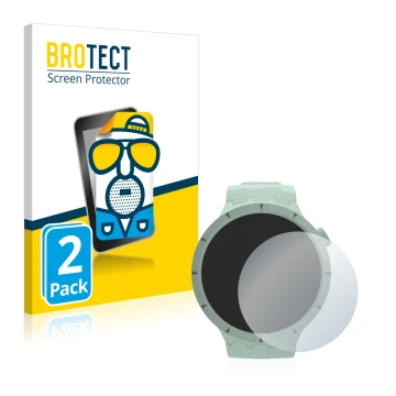 Vorderseite einer Produktverpackung mit dem Markenlogo BROTECT. Daneben ist das Gerät Swatch Big Bold Bioceramic mit dem zugeh