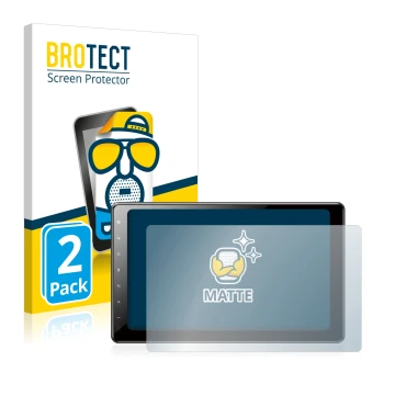 Vorderseite einer Produktverpackung mit dem Markenlogo BROTECT. Daneben ist das Gerät Pioneer AVIC-Z1000DAB-C Navigation mit d