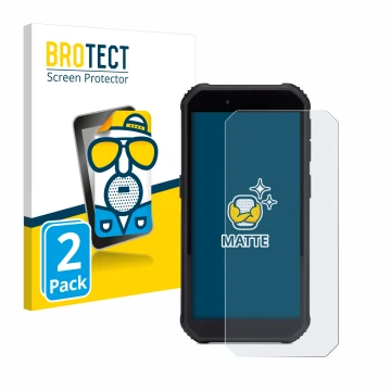 Vorderseite einer Produktverpackung mit dem Markenlogo BROTECT. Daneben ist das Gerät SkyCaddie SX550 mit dem zugehörigen Disp