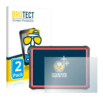 Vorderseite einer Produktverpackung mit dem Markenlogo BROTECT. Daneben ist das Gerät Launch X-431 PRO3S+ V2.0 mit dem zugehör