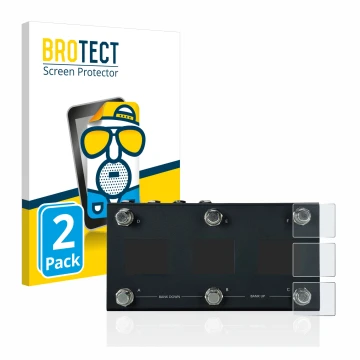 Vorderseite einer Produktverpackung mit dem Markenlogo BROTECT. Daneben ist das Gerät Morningstar MC6 Pro mit dem zugehörigen 