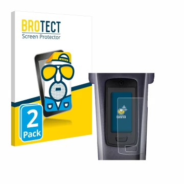 Vorderseite einer Produktverpackung mit dem Markenlogo BROTECT. Daneben ist das Gerät TQ HPR50 E-Bike System mit dem zugehörig