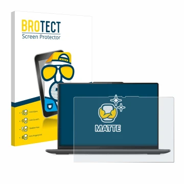 Vorderseite einer Produktverpackung mit dem Markenlogo BROTECT. Daneben ist das Gerät Lenovo Yoga Pro 9i Gen 8 16