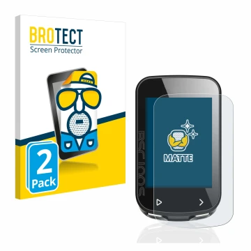 Vorderseite einer Produktverpackung mit dem Markenlogo BROTECT. Daneben ist das Gerät iGPSPORT BSC100S mit dem zugehörigen Dis