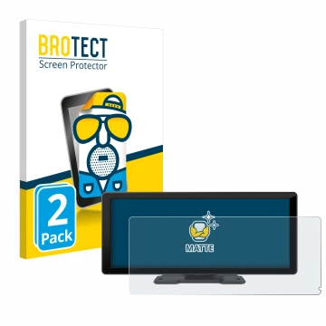 Vorderseite einer Produktverpackung mit dem Markenlogo BROTECT. Daneben ist das Gerät Carpuride W103 10.3