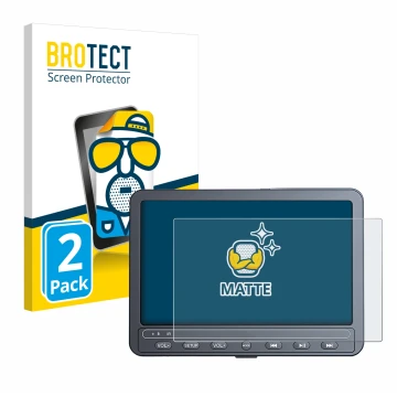 Vorderseite einer Produktverpackung mit dem Markenlogo BROTECT. Daneben ist das Gerät Naviskauto 10.5