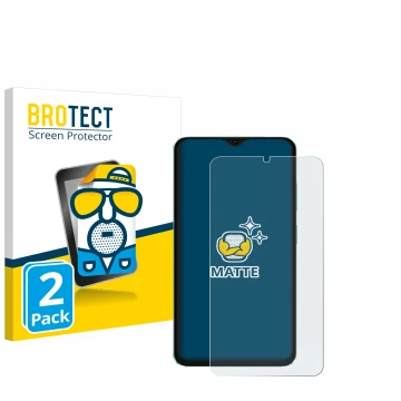 Vorderseite einer Produktverpackung mit dem Markenlogo BROTECT. Daneben ist das Gerät Oscal C70 mit dem zugehörigen Displaysch
