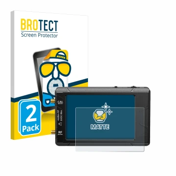 Vorderseite einer Produktverpackung mit dem Markenlogo BROTECT. Daneben ist das Gerät tinySA ultra spectrum analyser mit dem z