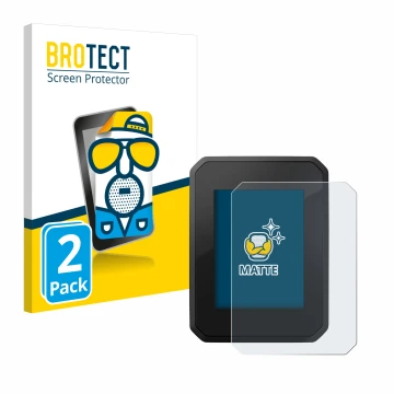 Vorderseite einer Produktverpackung mit dem Markenlogo BROTECT. Daneben ist das Gerät FIT Display Compact mit dem zugehörigen 