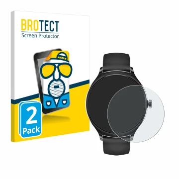 Vorderseite einer Produktverpackung mit dem Markenlogo BROTECT. Daneben ist das Gerät Pireware Harmony 4 mit dem zugehörigen D
