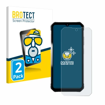 Vorderseite einer Produktverpackung mit dem Markenlogo BROTECT. Daneben ist das Gerät Fossibot F102 mit dem zugehörigen Displa