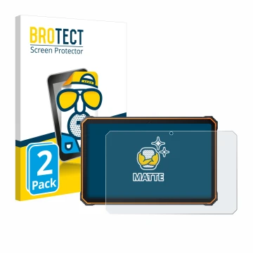 Vorderseite einer Produktverpackung mit dem Markenlogo BROTECT. Daneben ist das Gerät Blackview Active 8 Pro 10.36