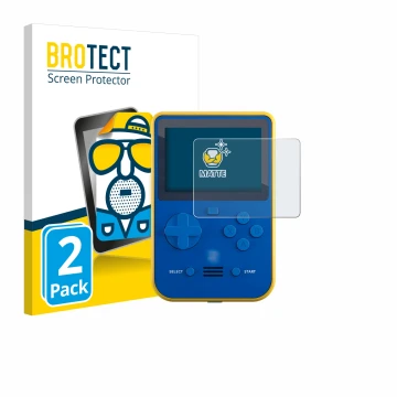 Vorderseite einer Produktverpackung mit dem Markenlogo BROTECT. Daneben ist das Gerät Blaze Super Pocket mit dem zugehörigen D