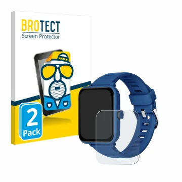 Vorderseite einer Produktverpackung mit dem Markenlogo BROTECT. Daneben ist das Gerät Biggerfive BW01 1.5