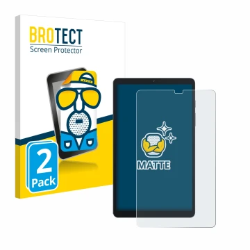 Vorderseite einer Produktverpackung mit dem Markenlogo BROTECT. Daneben ist das Gerät Blackview Tab 60 8.68