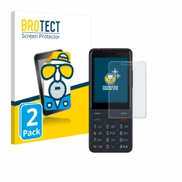 Vorderseite einer Produktverpackung mit dem Markenlogo BROTECT. Daneben ist das Gerät TCL Onetouch 4022s mit dem zugehörigen D