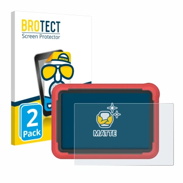 Vorderseite einer Produktverpackung mit dem Markenlogo BROTECT. Daneben ist das Gerät Launch X-431 ProV5 2023 (10,1